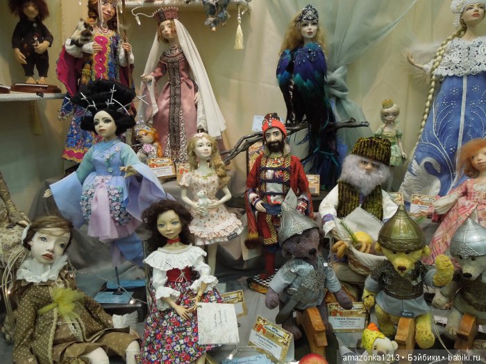 Тишинка 2016. Фоторепортаж с выставки Салон кукол