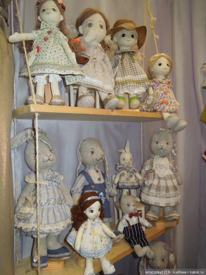 Фоторепортаж с выставки - Международный Салон кукол 2016