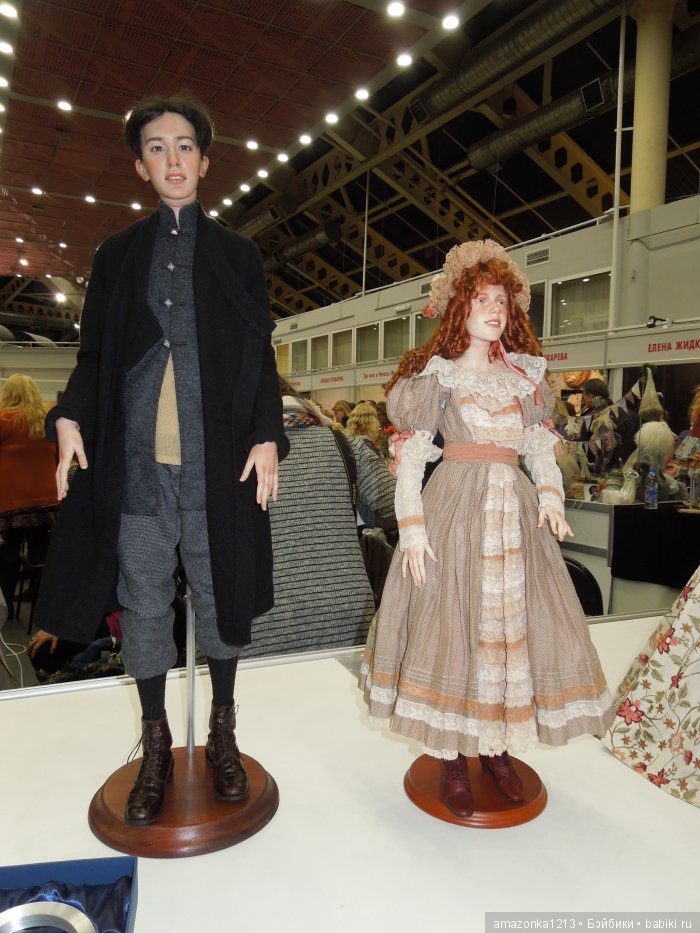 Фоторепортаж с выставки - Международный Салон кукол 2016