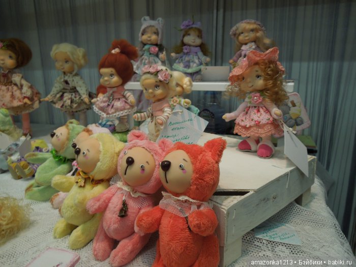 Фоторепортаж с выставки - Международный Салон кукол 2016