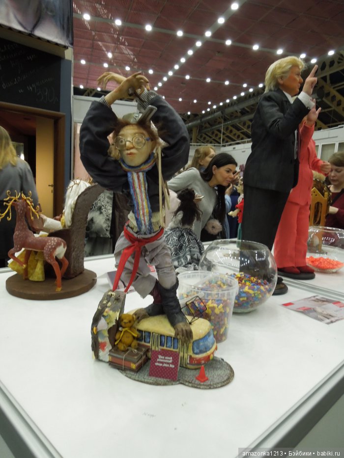 Фоторепортаж с выставки кукол Салон кукол 2016