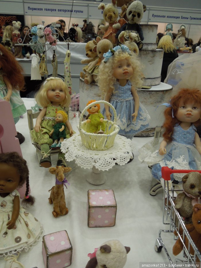 Фоторепортаж с выставки кукол Салон кукол 2016