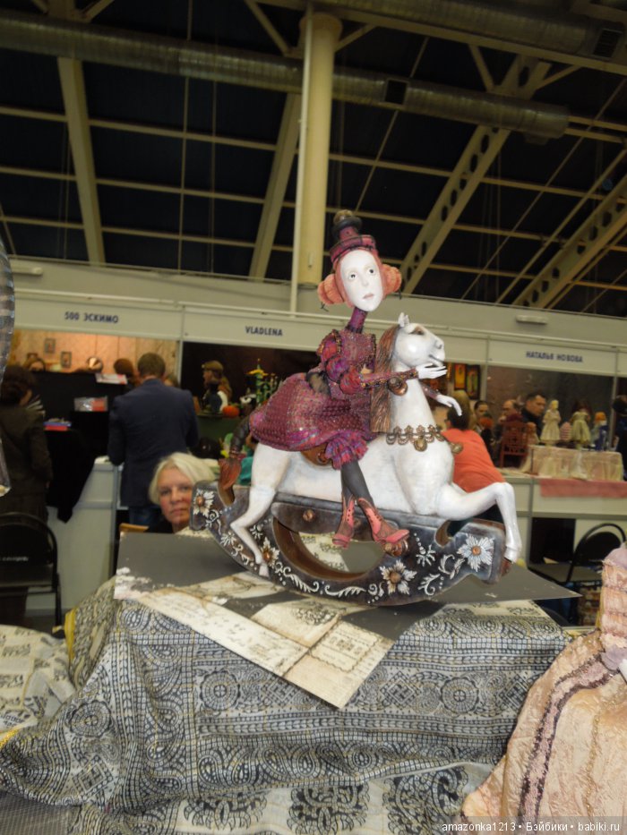 Фоторепортаж с выставки кукол Салон кукол 2016