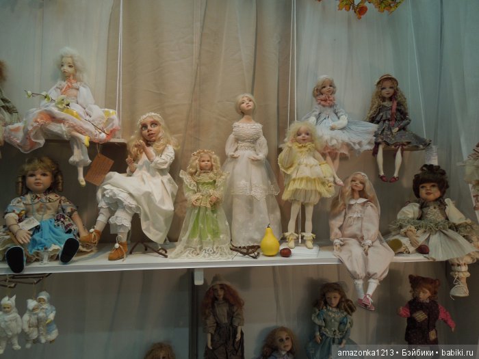 Фоторепортаж с выставки кукол Салон кукол 2016