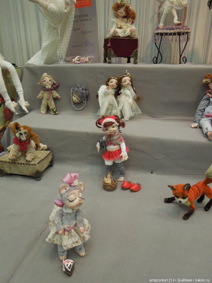 Фоторепортаж с выставки кукол Салон кукол 2016