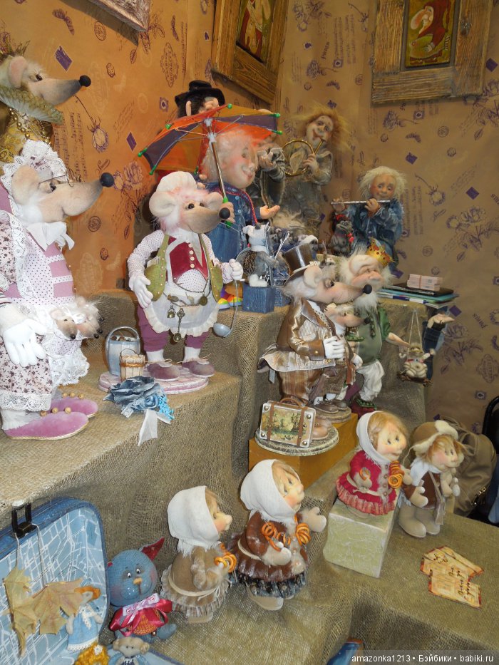 Фоторепортаж с выставки кукол Салон кукол 2016