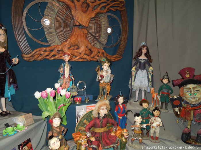 Фоторепортаж с выставки кукол Салон кукол 2016