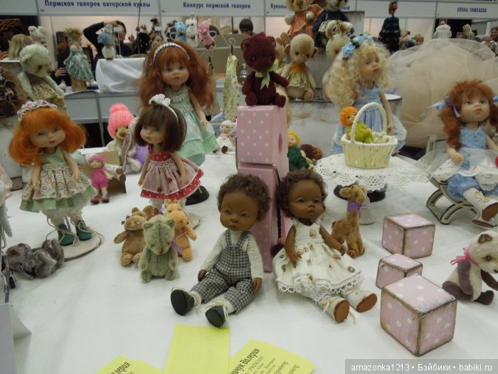 Фоторепортаж с выставки кукол Салон кукол 2016