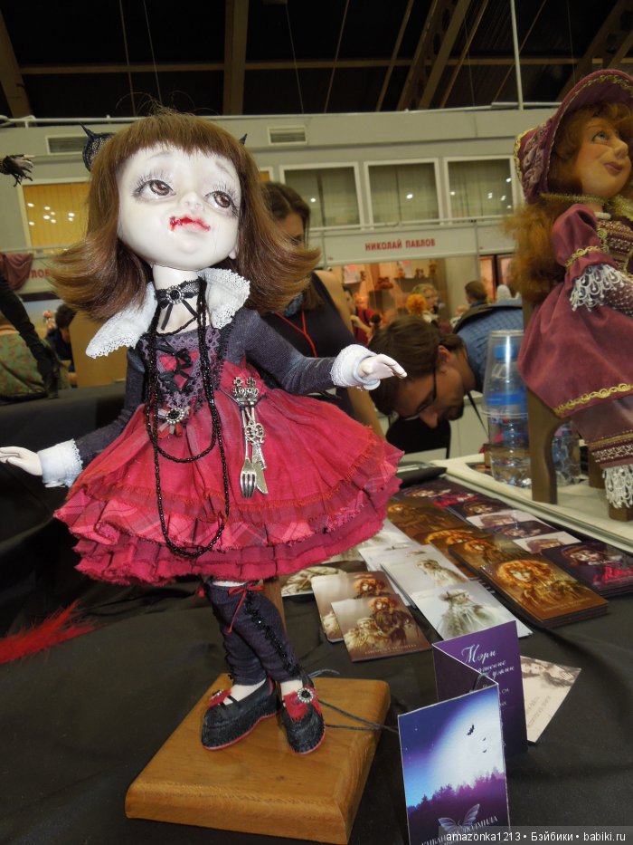 Фоторепортаж с выставки кукол Салон кукол 2016