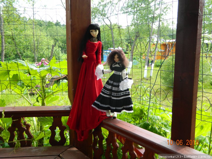 Лилиан и Вирджиния , поездка в Мураново