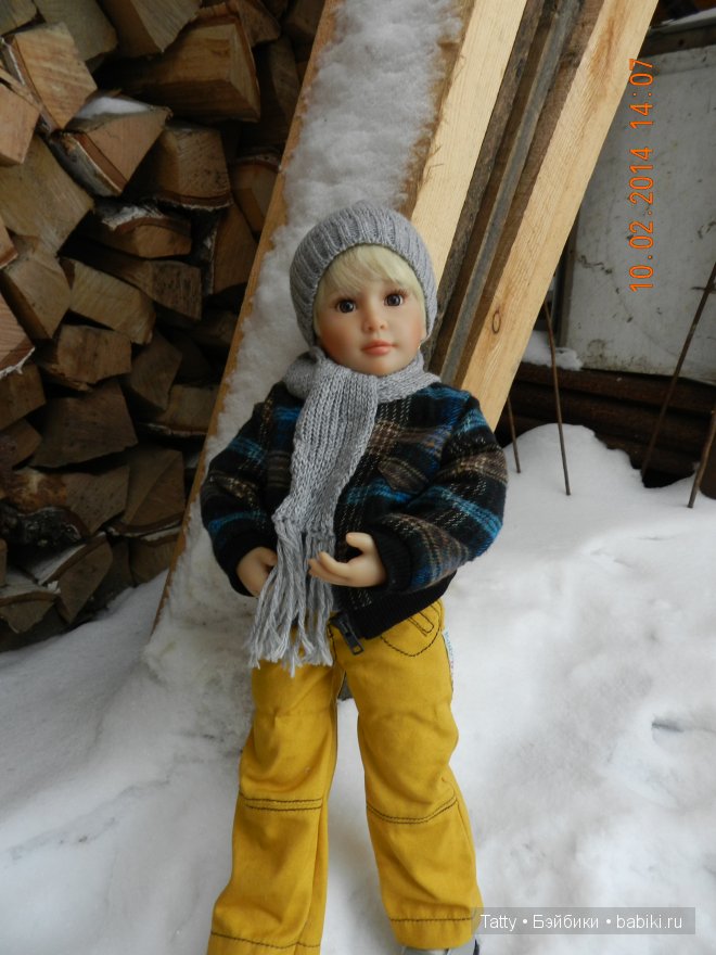 В семье пополнение и первый "мужчина"! Кукла Sonja Hartmann