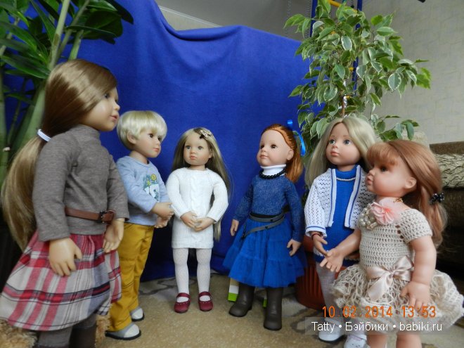 В семье пополнение и первый "мужчина"! Кукла Sonja Hartmann