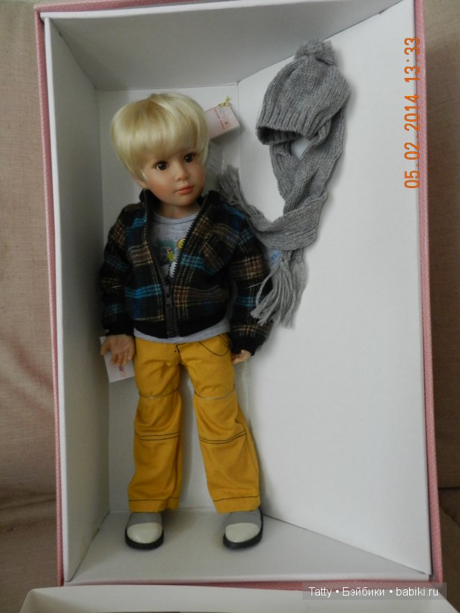 В семье пополнение и первый "мужчина"! Кукла Sonja Hartmann (фото 9)