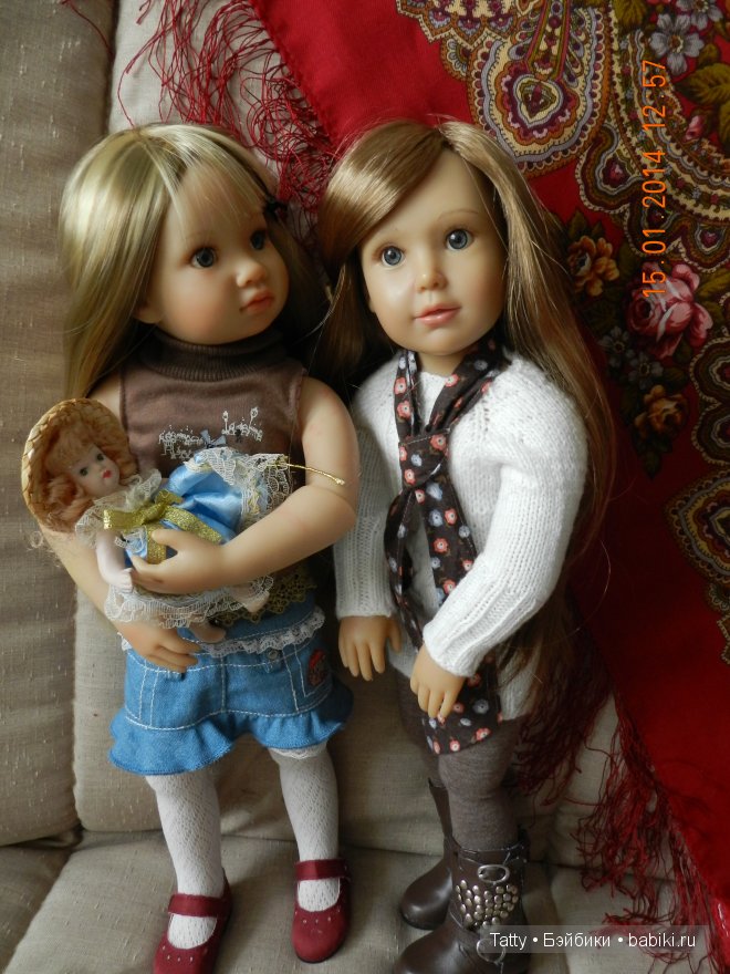В семье пополнение и первый "мужчина"! Кукла Sonja Hartmann (фото 8)