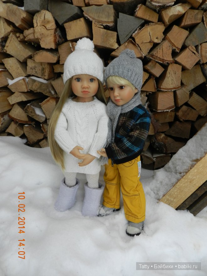 В семье пополнение и первый "мужчина"! Кукла Sonja Hartmann