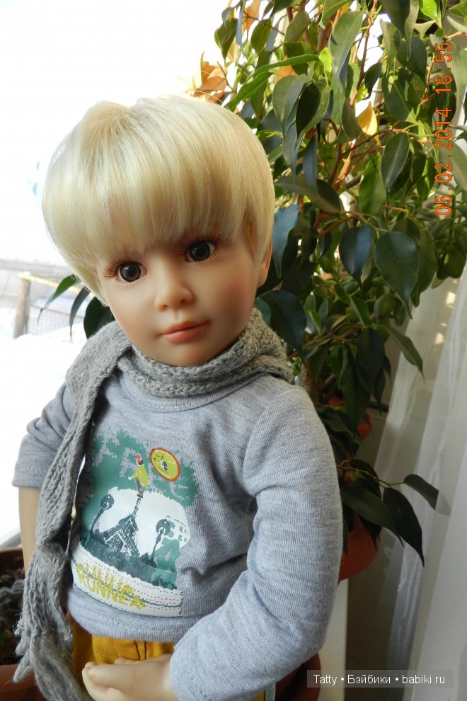 В семье пополнение и первый "мужчина"! Кукла Sonja Hartmann