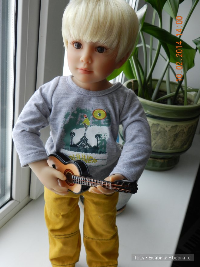 В семье пополнение и первый "мужчина"! Кукла Sonja Hartmann