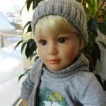 В семье пополнение и первый "мужчина"! Кукла Sonja Hartmann