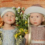 Чудесные цветочки для моего "букета". Tania и Ellina, Zwergnase