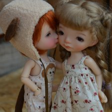 Радостью наполнен дом! Братик к Иночке приехал! Дрюша