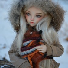 Первый снег...И моя новая и любимая Минифи Siean