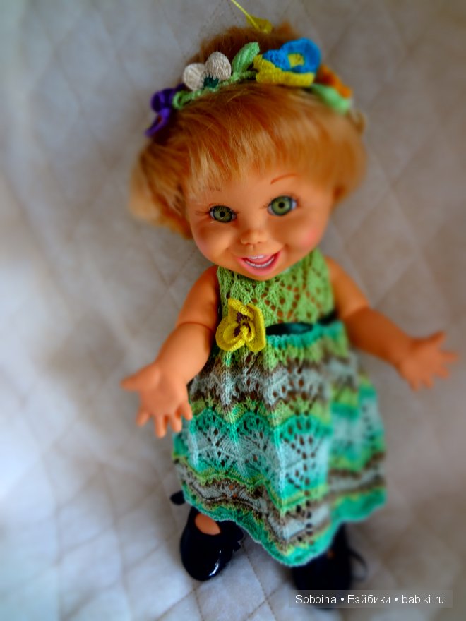 Натали-Анютины глазки. Наряд для Galoob Baby Face