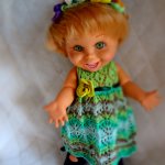 Натали-Анютины глазки. Наряд для Galoob Baby Face