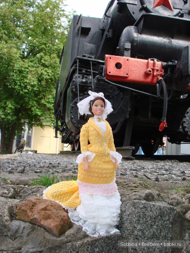 вязание на кукол, Анна Каренина, Барби