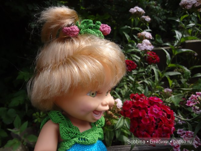 Galoob Baby Face, вязанная одежда