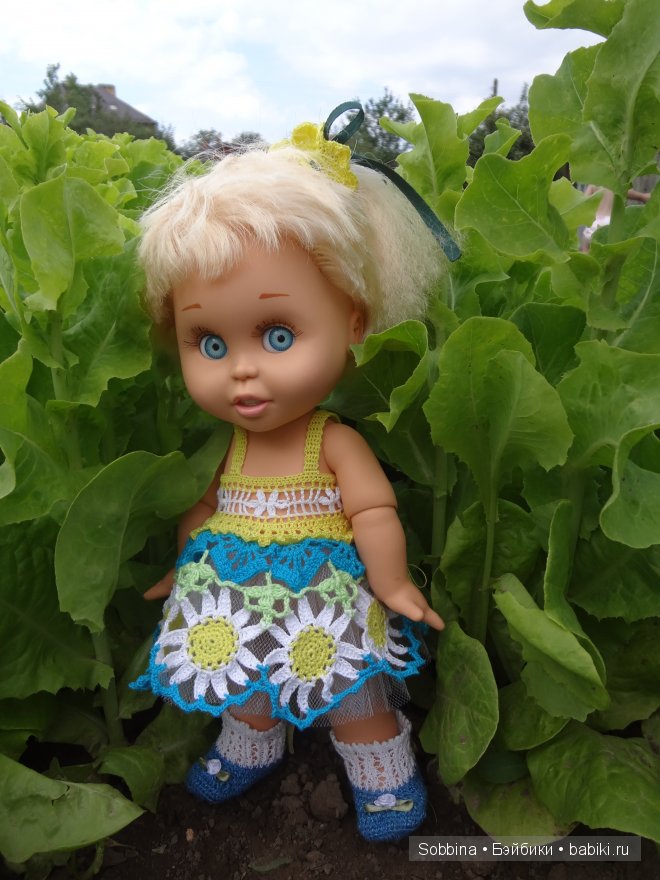 Galoob Baby Face, вязанная одежда