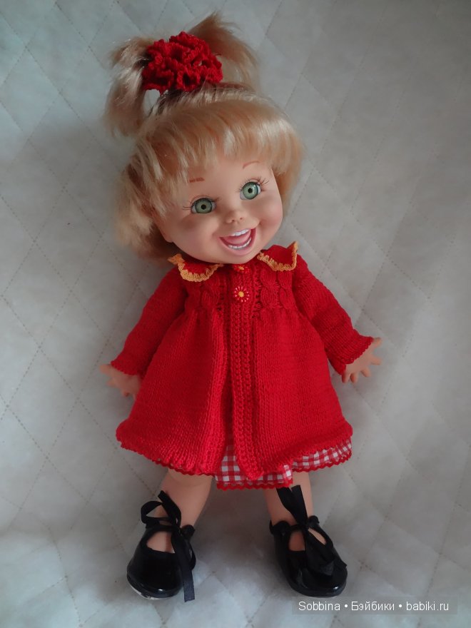 вязание на бебифейс