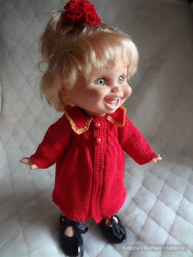 вязание на бебифейс