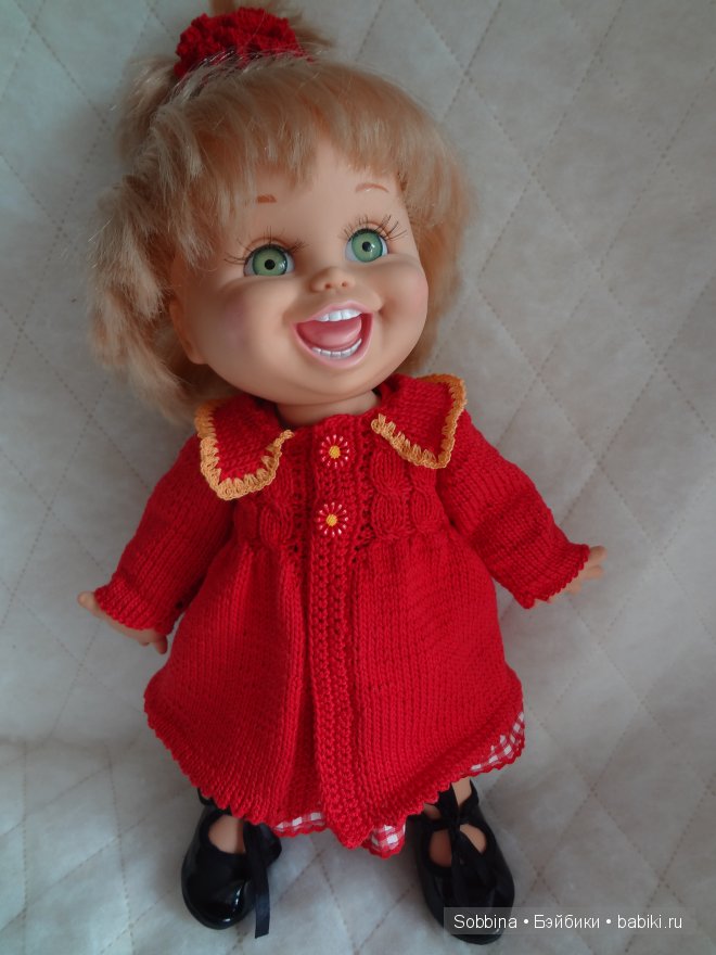 вязание на бебифейс