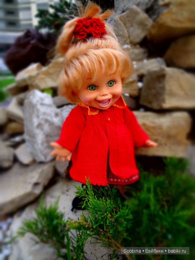 вязание на бебифейс