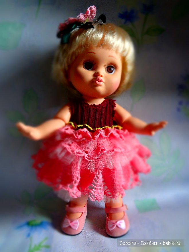 вязание для Galoob Baby Face