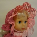 Шляпка как у Скарлетт или кукла для детского сада.