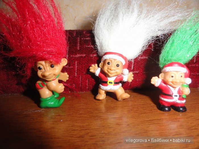 Чудики - тролли — Игрушки Тролли (Trolls): винтажные Dam и Russ