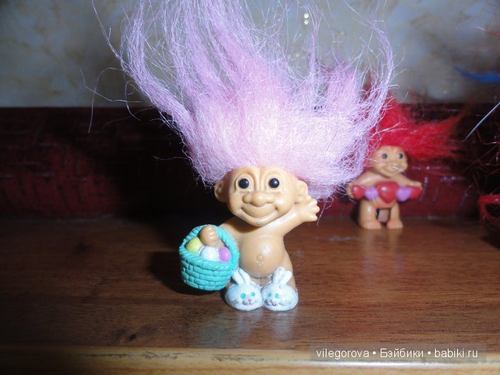 Чудики - тролли — Игрушки Тролли (Trolls): винтажные Dam и Russ (фото 8)