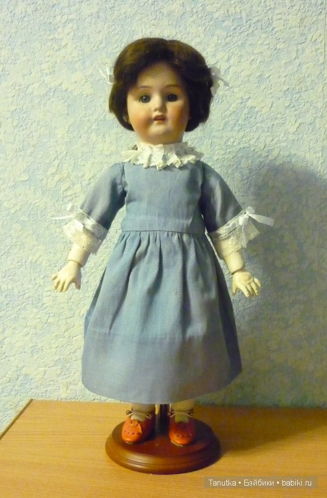 Сентябрь. Приезд гимназистки. Антикварная кукла Simon & Halbig (фото 4)