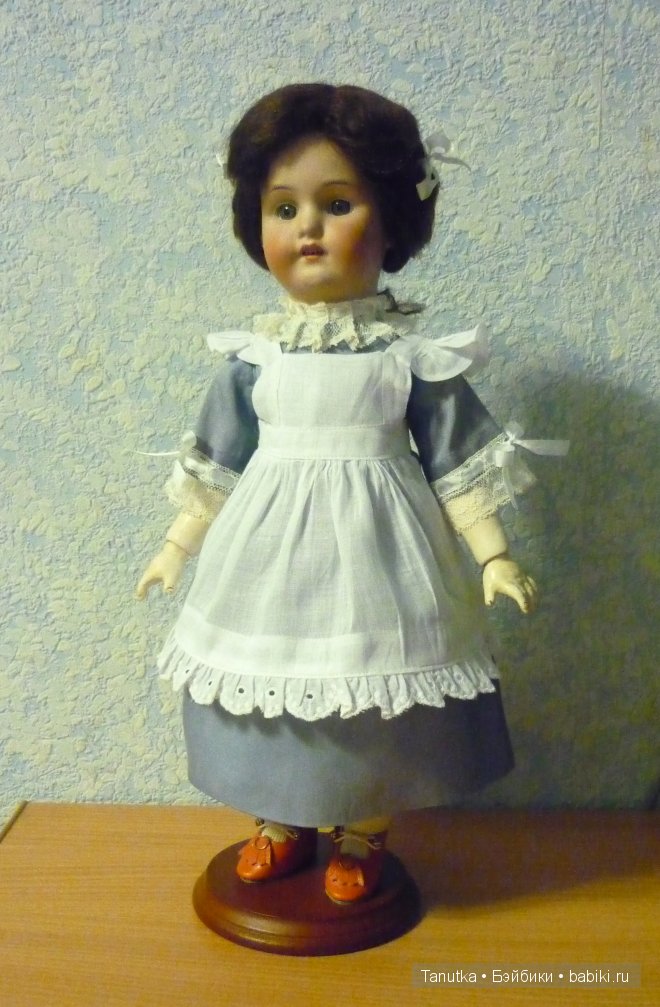 Сентябрь. Приезд гимназистки. Антикварная кукла Simon & Halbig (фото 5)