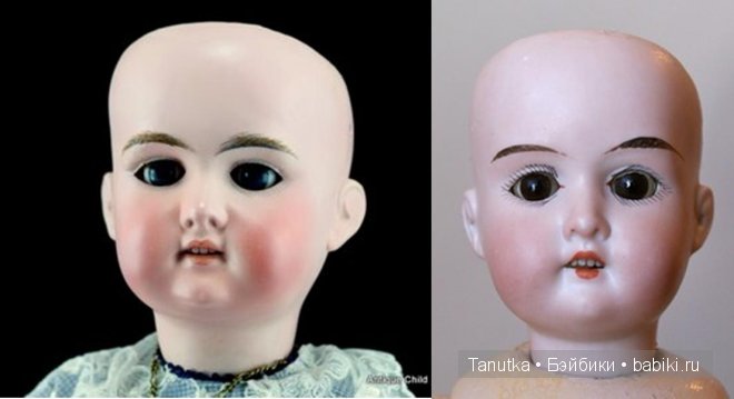 Маленькая гостья - антикварная безмолдовая куколка от Armand Marseille