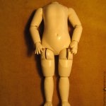 Маленькая гостья - антикварная безмолдовая  куколка от Armand Marseille