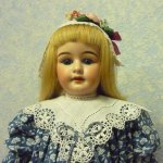 Первая прогулка в последний теплый день. Антикварная кукла Peter Scherf