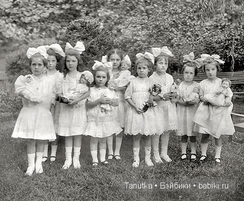 Малышки в белом — Антикварные куклы Simon & Halbig (S&H): Симон Хальбиг (фото 4)