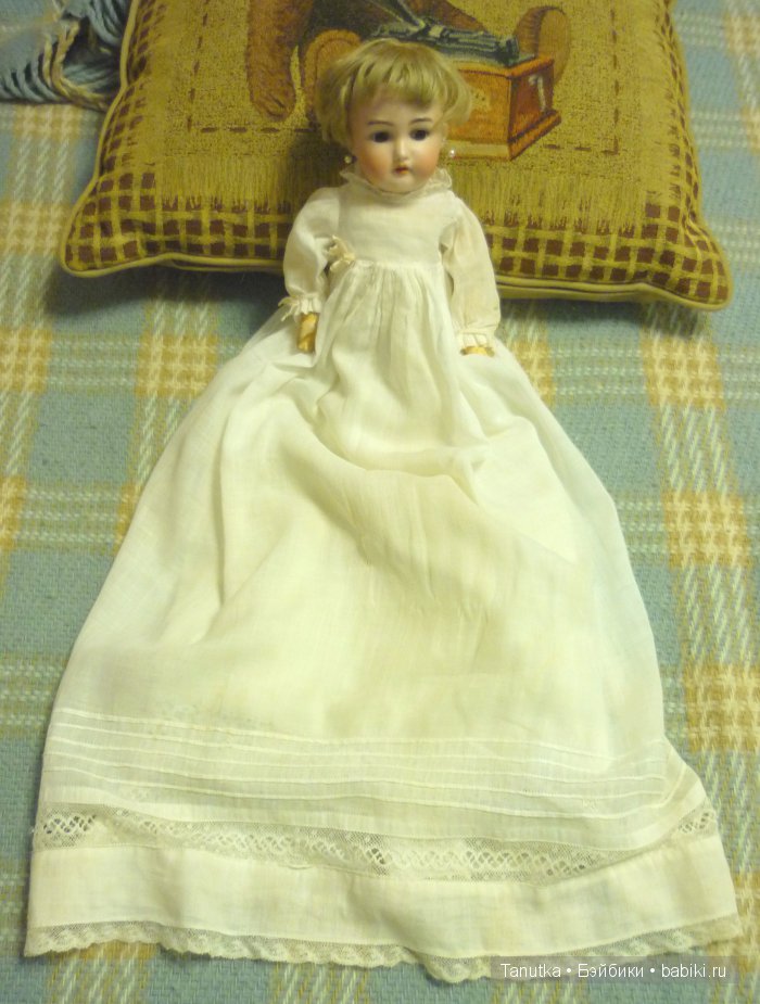 Яркая девочка, антикварная кукла Kämmer & Reinhardt, 32 см