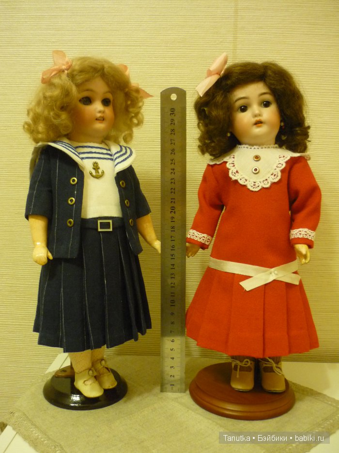 Яркая девочка, антикварная кукла Kämmer & Reinhardt, 32 см (фото 4)