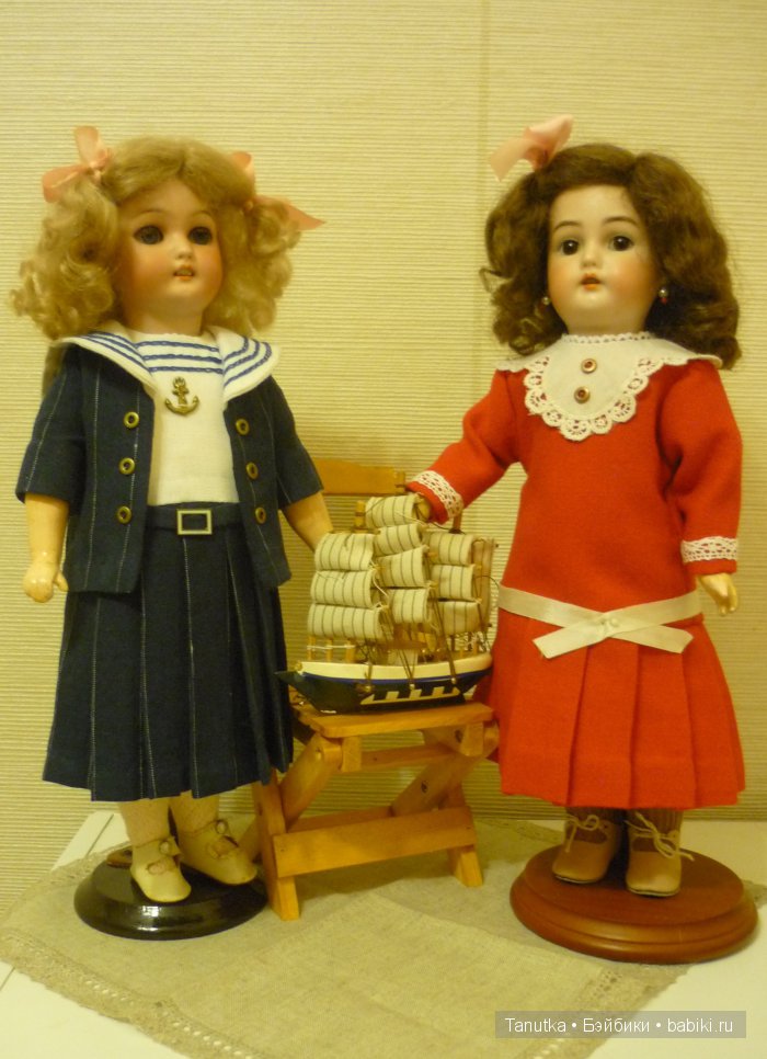 Яркая девочка, антикварная кукла Kämmer & Reinhardt, 32 см (фото 3)