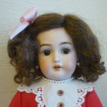 Яркая девочка, антикварная кукла Kämmer & Reinhardt, 32 см