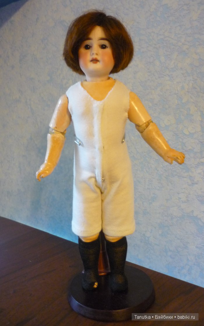 Сегодня у нас мальчик. Антикварная кукла (фото 3)
