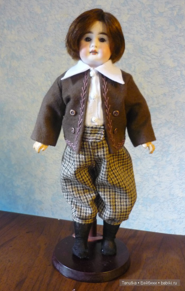 Сегодня у нас мальчик. Антикварная кукла (фото 4)